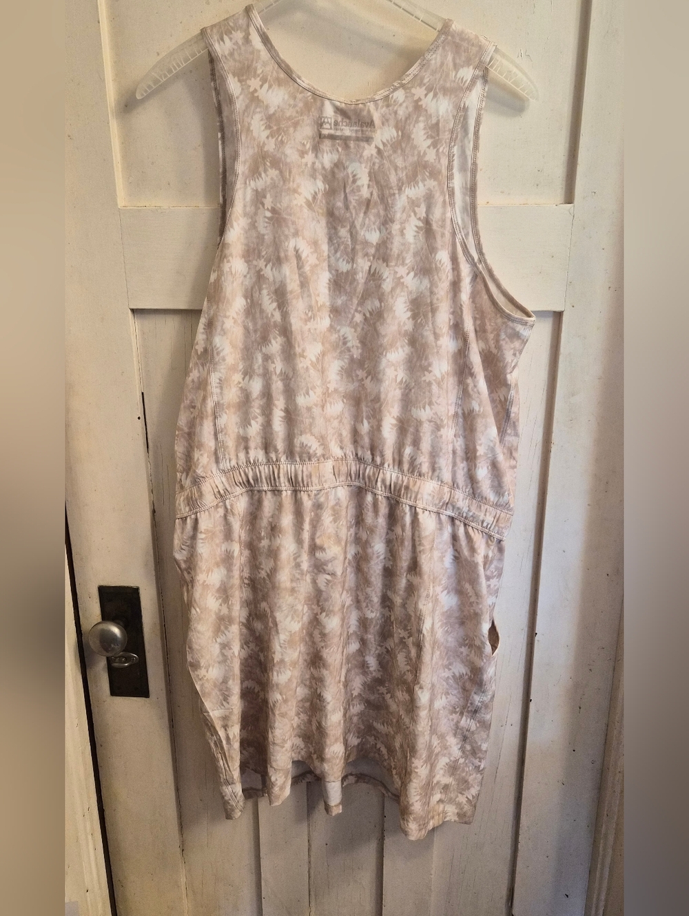 Avalanche XL Tie Dye Tank Dress Pockets Adjustable Waist Casual NWT - Picture 2 of 4